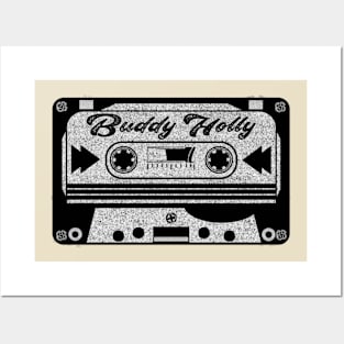 buddy holly cassette Posters and Art